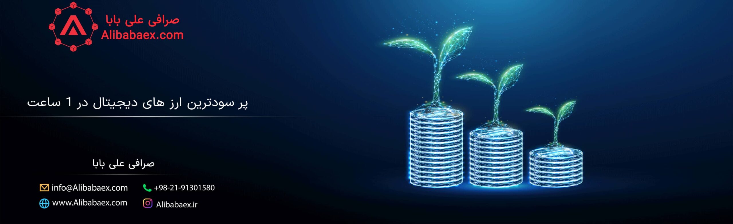 پرسود ترین ارز دیجیتال در 1 ساعت