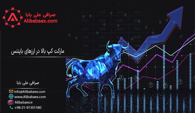 مارکت کپ بالا در ارزهای بایننس علی بابا 